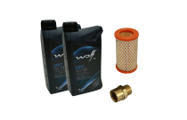 Kit révision SILENT K25/K50 - Filtre à air, huile et réducteur de débit