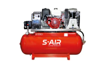 Compresseur THUNDER 130 essence 13CV 270 L avec génératrice 3,5 kVA et MMA