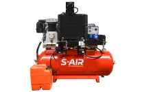 Compresseur thermique THUNDER 200D moteur Diesel 16CV avec génératrice 4,5 kVA