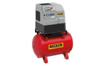 CUBE 4.0/10/270/ES - Compresseur à vis 4 kW 10 bar sur cuve 270 L avec sécheur