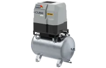 CUBE 4.0/10/270/ES - Compresseur à vis 4 kW sur cuve galvanisée 270 L sécheur