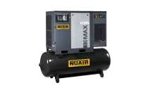 K-MAX11/13/500/ES - Compresseur à vis 11 kW 13 bar sur cuve 500 L avec sécheur