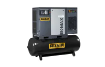 K-MAX 7.5/10/500/ES - Compresseur à vis 7,5 kW 10 bar sur cuve 500 L et sécheur