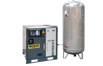 K-MAX 7.5/13/VS/500VG - Compresseur à vitesse variable 7,5 kW 13 bar cuve 500 L