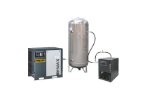 K-MAX 11/8/500VG/ES - Pack compresseur à vis 11 kW 8 bar cuve 500 L sécheur P+