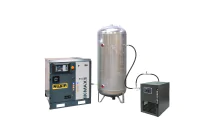 K-MAX 11/13/VS/500VG/ES - Pack compresseur à vis 11 kW 13 bar cuve 500 L sécheur