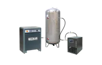 SILENT K50/10SD/500VG/ES - Compresseur à piston 10 CV réservoir 500 L sécheur